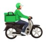 hand-holding-mobile-application-tracking-delivery-man-moped_32996-570