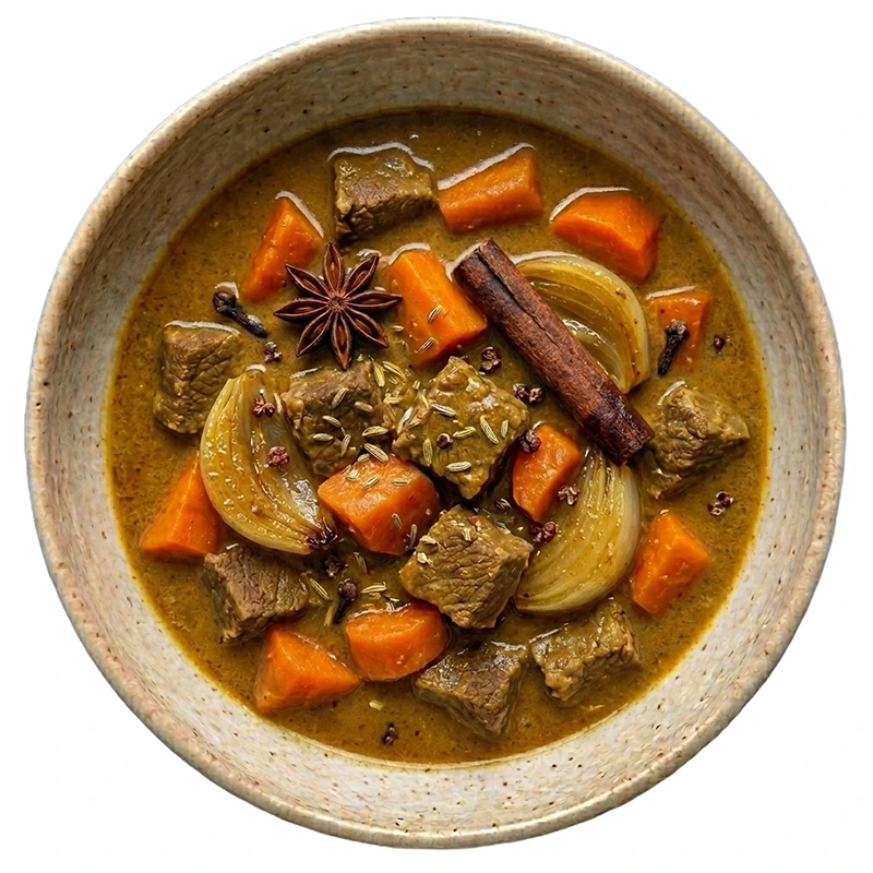 beef stew for macro and healthy meal delivery in Da Nang for Fuel Meals VN