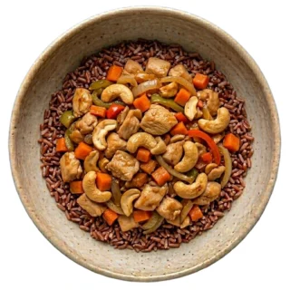Chicken Cashew with Rice