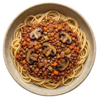 🌱 Lentil Bolognese