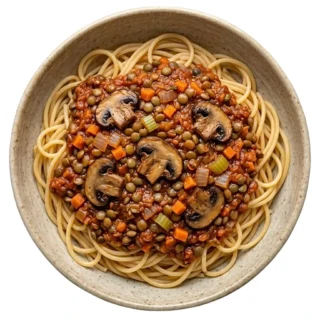 🌱 Lentil Bolognese