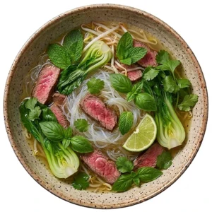 Beef glass noodles